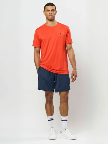 U.S. POLO ASSN. Regularny krój Koszula ' UMNick ' w kolorze pomarańczowy