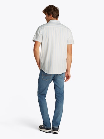 Tommy Jeans Regular Fit Hemd in Blau: Rückseite