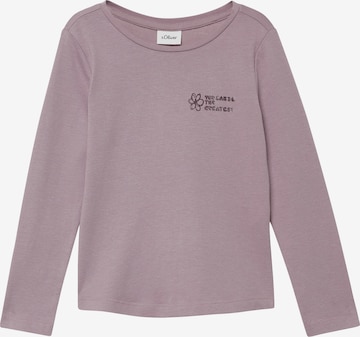 T-Shirt s.Oliver en rose : devant