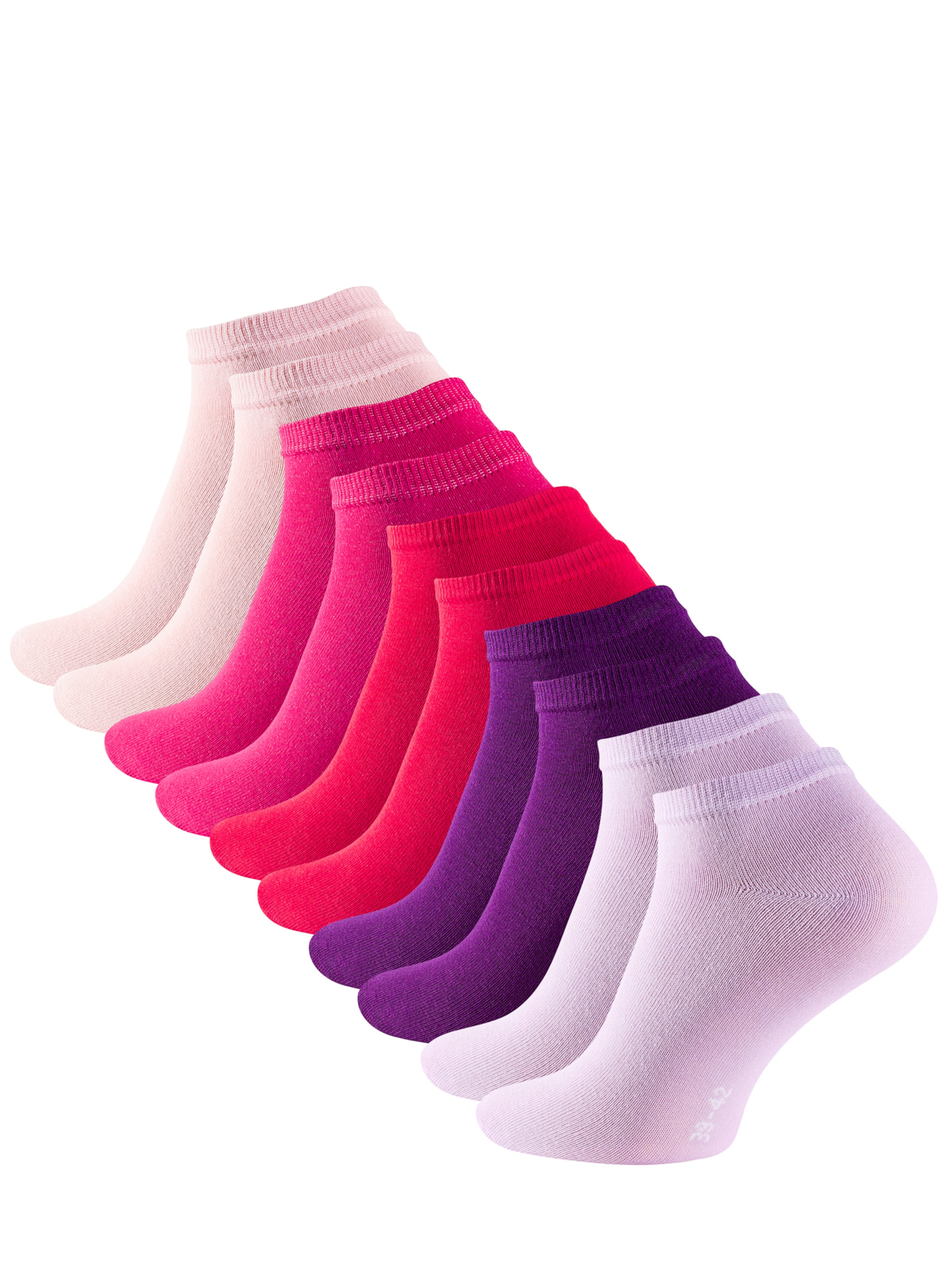 Cotton Prime Socken in Lila: Vorderseite