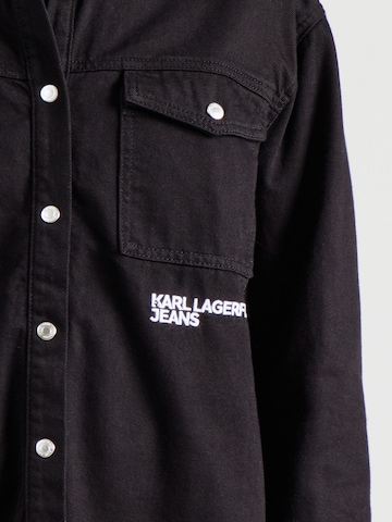 Chemisier KARL LAGERFELD JEANS en noir