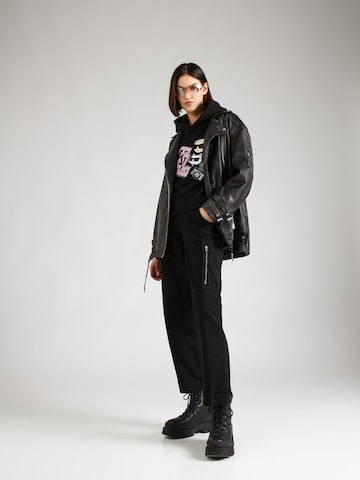 Karl LagerfeldSweater majica - crna boja