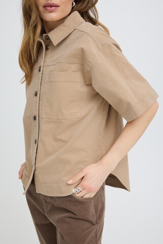 Chemisier 'SALLY' Pulz en beige