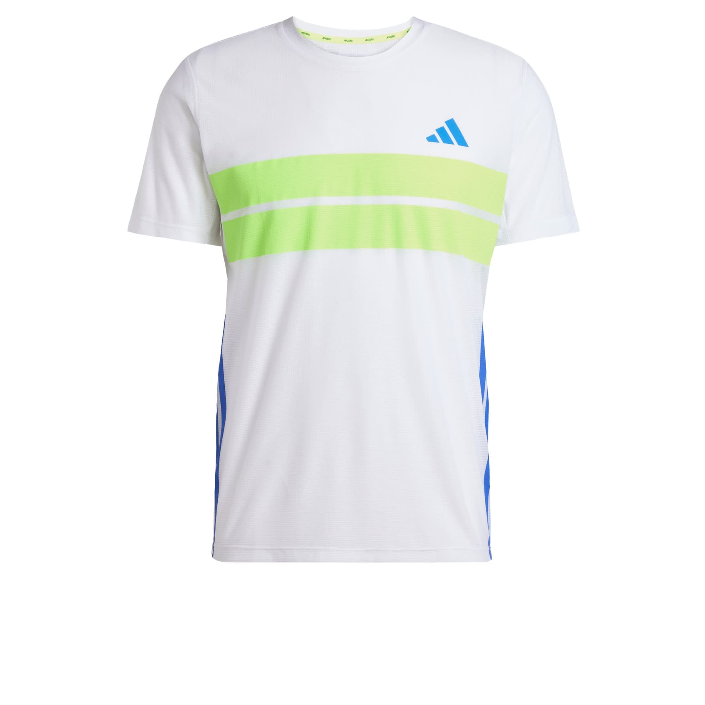 ADIDAS PERFORMANCE Functioneel shirt 'Adizero' in Wit: voorkant