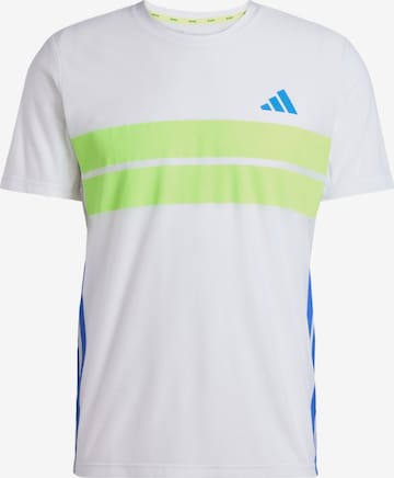 ADIDAS PERFORMANCE Functioneel shirt 'Adizero' in Wit: voorkant