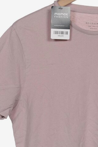 AllSaints T-Shirt L in Pink