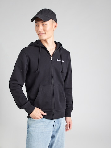 juoda Champion Authentic Athletic Apparel Džemperis: priekis