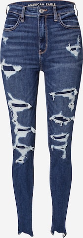 American Eagle Skinny Jeggings in Blue: front