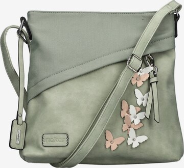 Rieker Crossbody Bag in Green: front