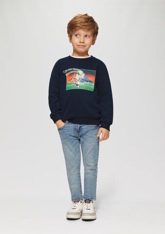 s.Oliver Sweatshirt in Blau