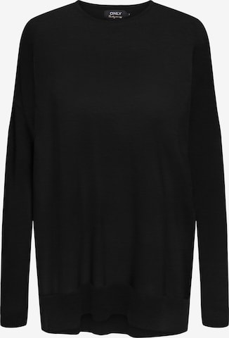 Pull-over 'IBI' ONLY en noir : devant