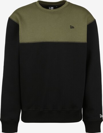 Sweat-shirt NEW ERA en vert : devant