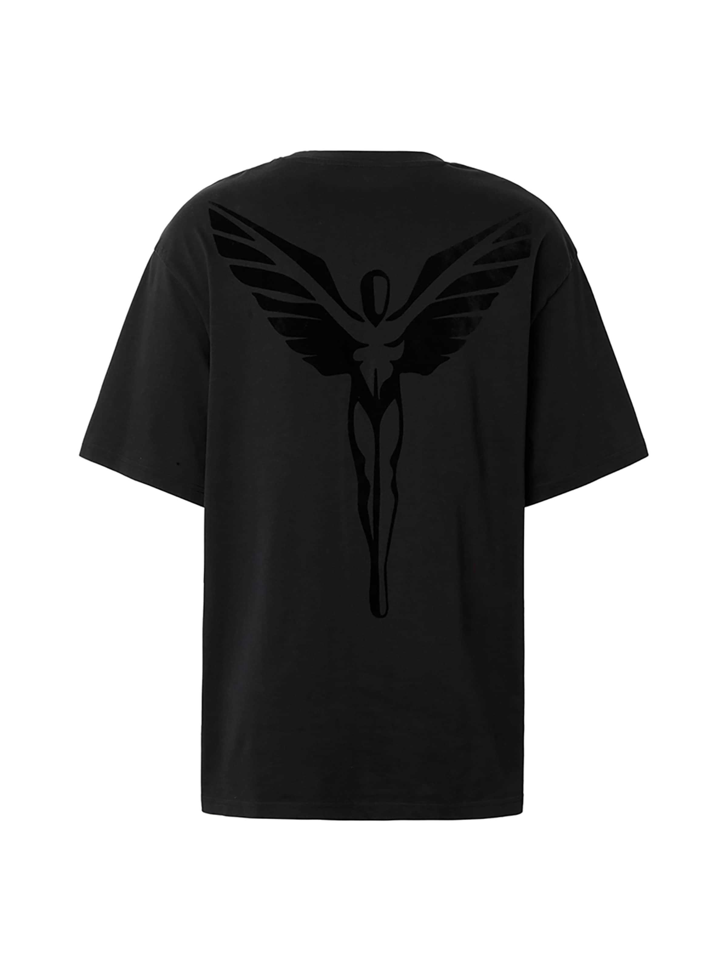 Colucci Shirt 'Ikarus Logo' in Black