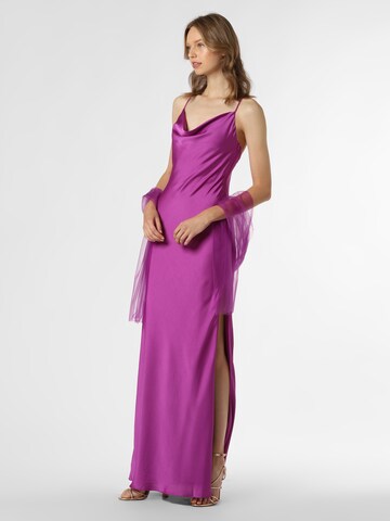 Unique Evening Dress in Purple: front