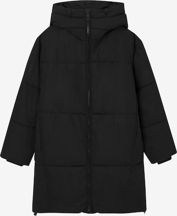 Pull&Bear Átmeneti kabátok - fekete: elől