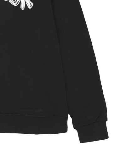 DISCLAIMER Sweatshirt 'Graffiti' in Schwarz
