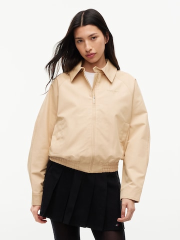 Giacca di mezza stagione di Tommy Jeans in beige: frontale