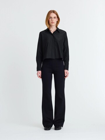 Chemisier 'ALLEGRA' Minx en noir