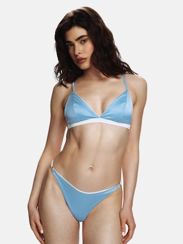 Triangolo Top per bikini 'Baby Blue' di EKCENTRIK in blu