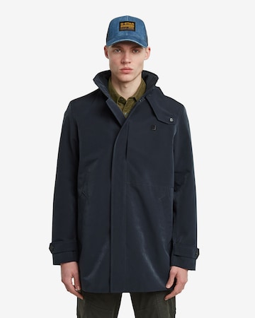 Manteau mi-saison G-STAR en bleu : devant