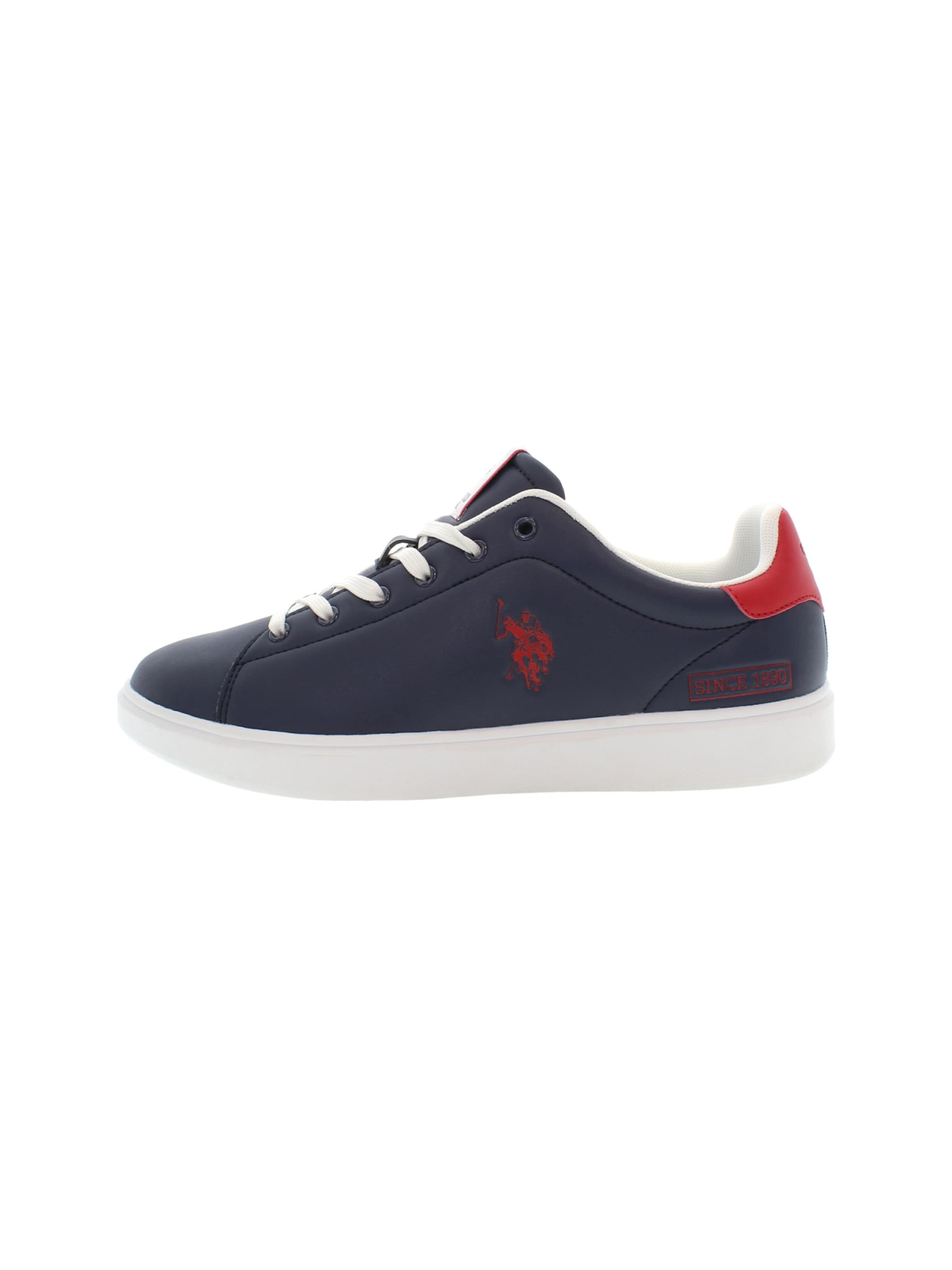 U.S. POLO ASSN. Låg sneaker 'Byron001' i blå: framsida