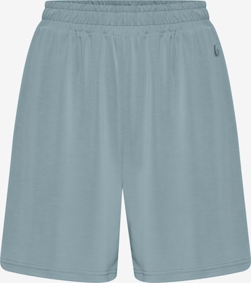 Oxmo Loosefit Shorts 'BJÖRK' in Blau: predná strana