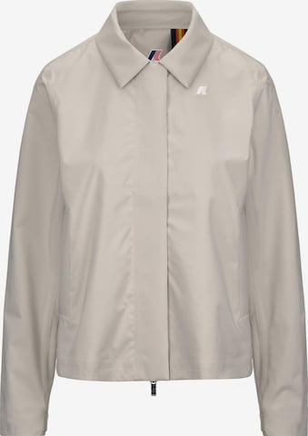 K-Way Övergångsjacka i beige: framsida