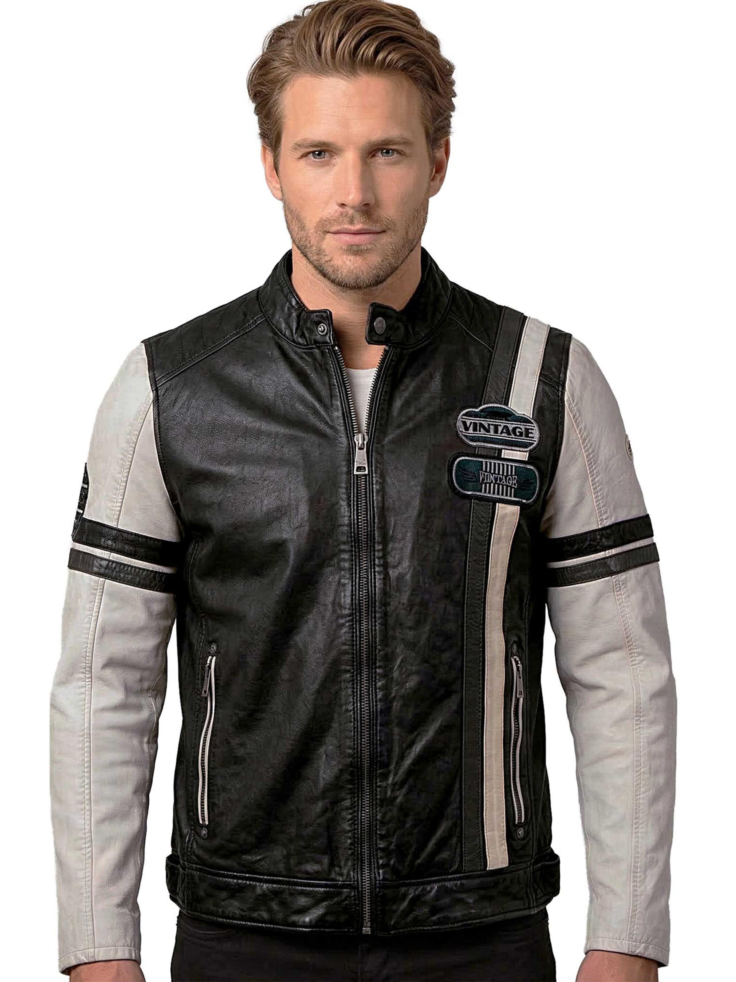 Mauritius Übergangsjacke 'MMJusco'‌‌‌‌‌‌‌ in Schwarz: Vorderseite