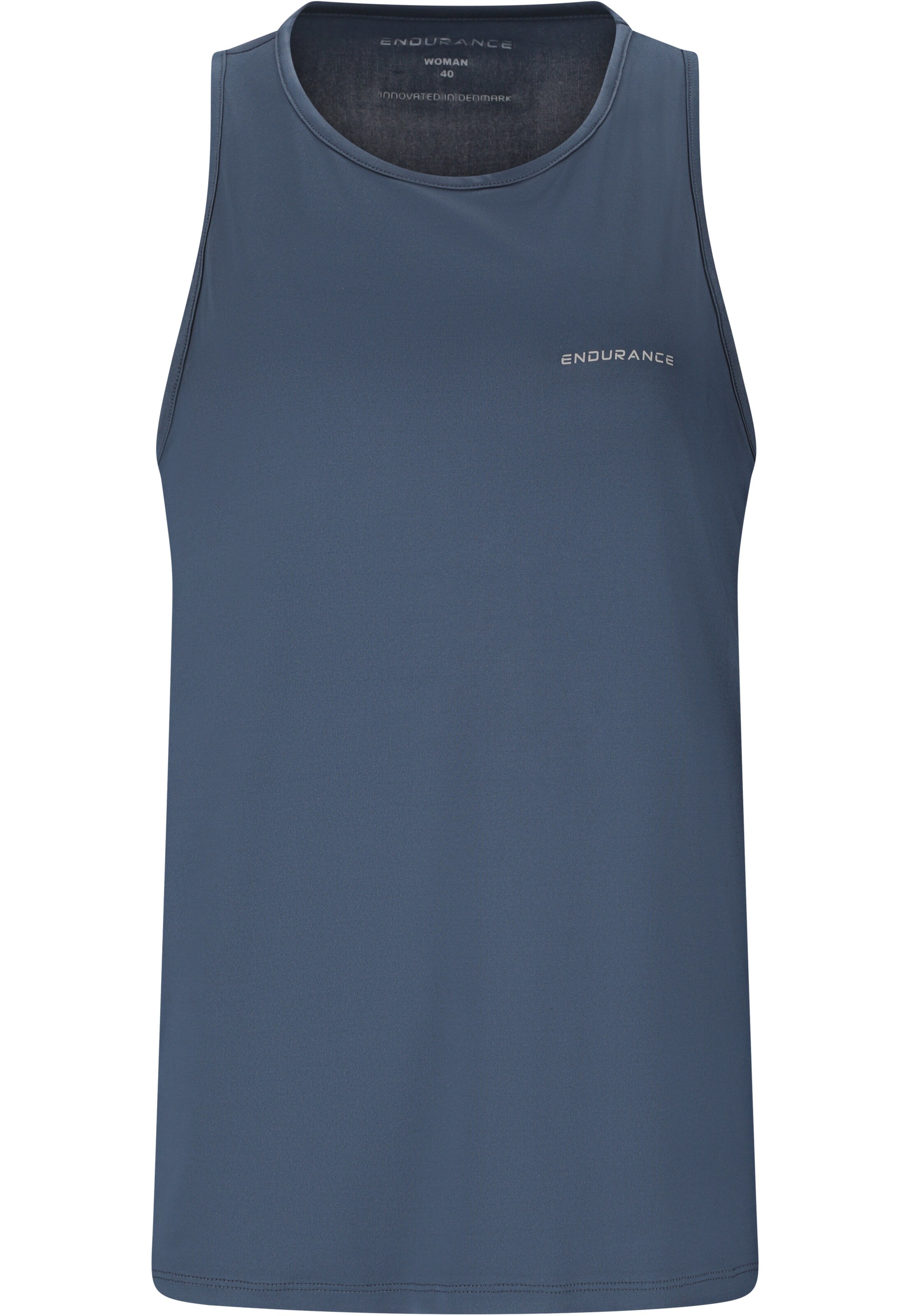 ENDURANCE Top 'Yonan V2' in Blau: Vorderseite