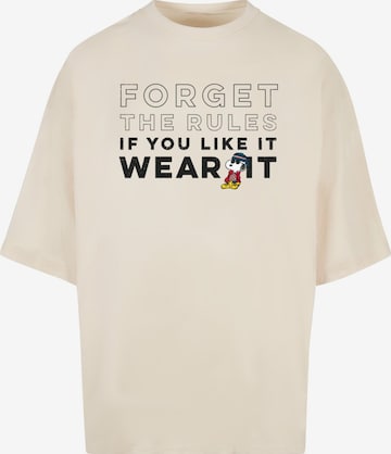 Merchcode Shirt ' Peanuts - If You Like It Wear It ' in Wit: voorkant