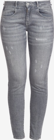 Le Temps Des Cerises Slim fit Jeans 'POWERC' in Grey: front