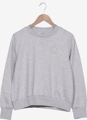 Noisy may Sweatshirt & Zip-Up Hoodie in M in Grey: front