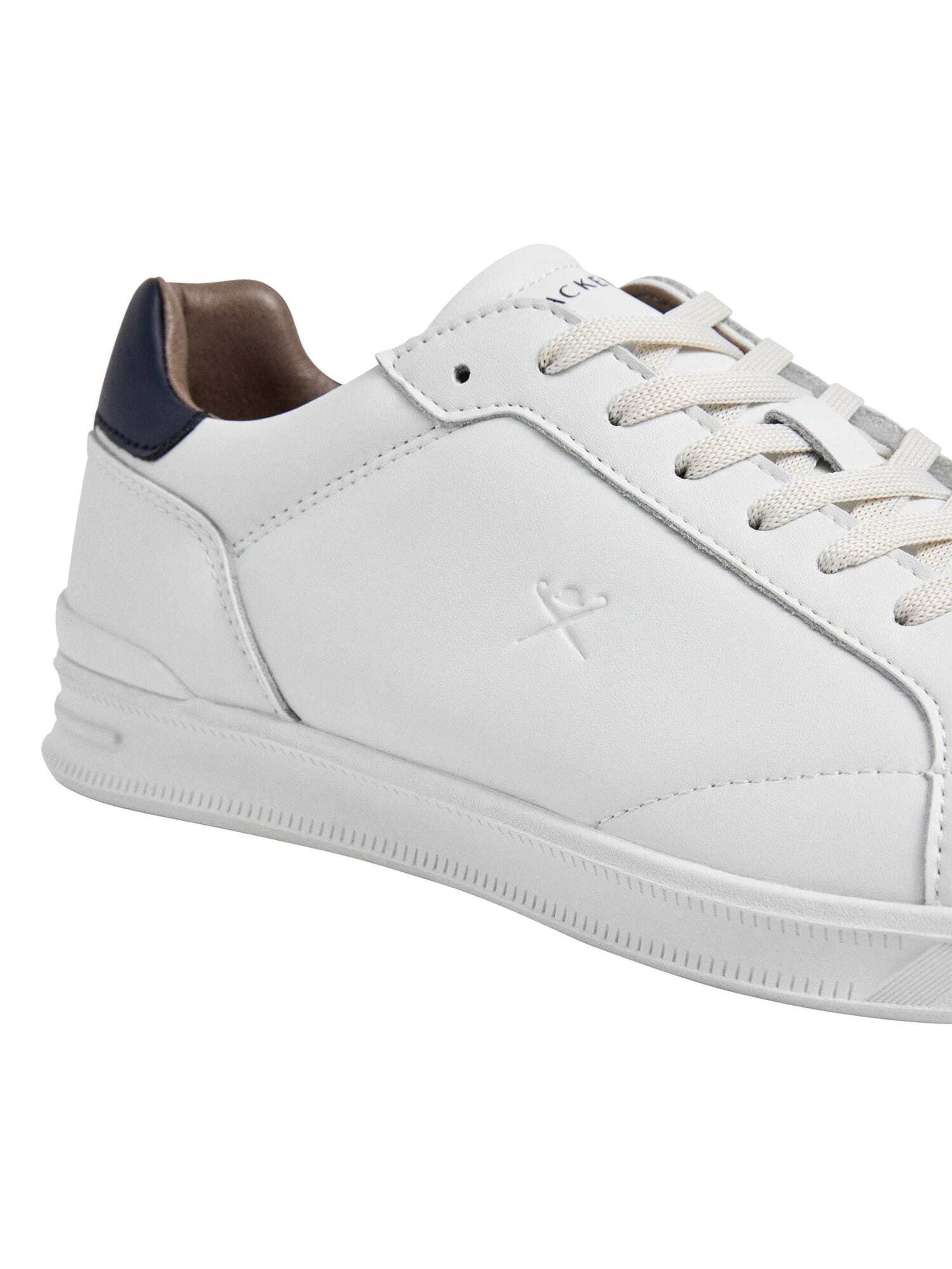 Baskets basses Hackett London en blanc