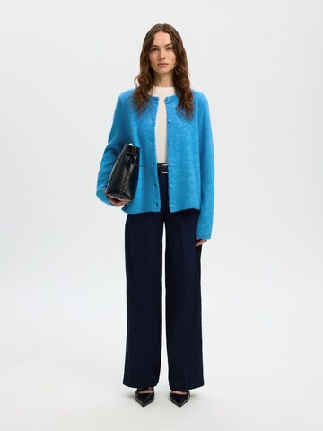 SELECTED Knit cardigan in Blue