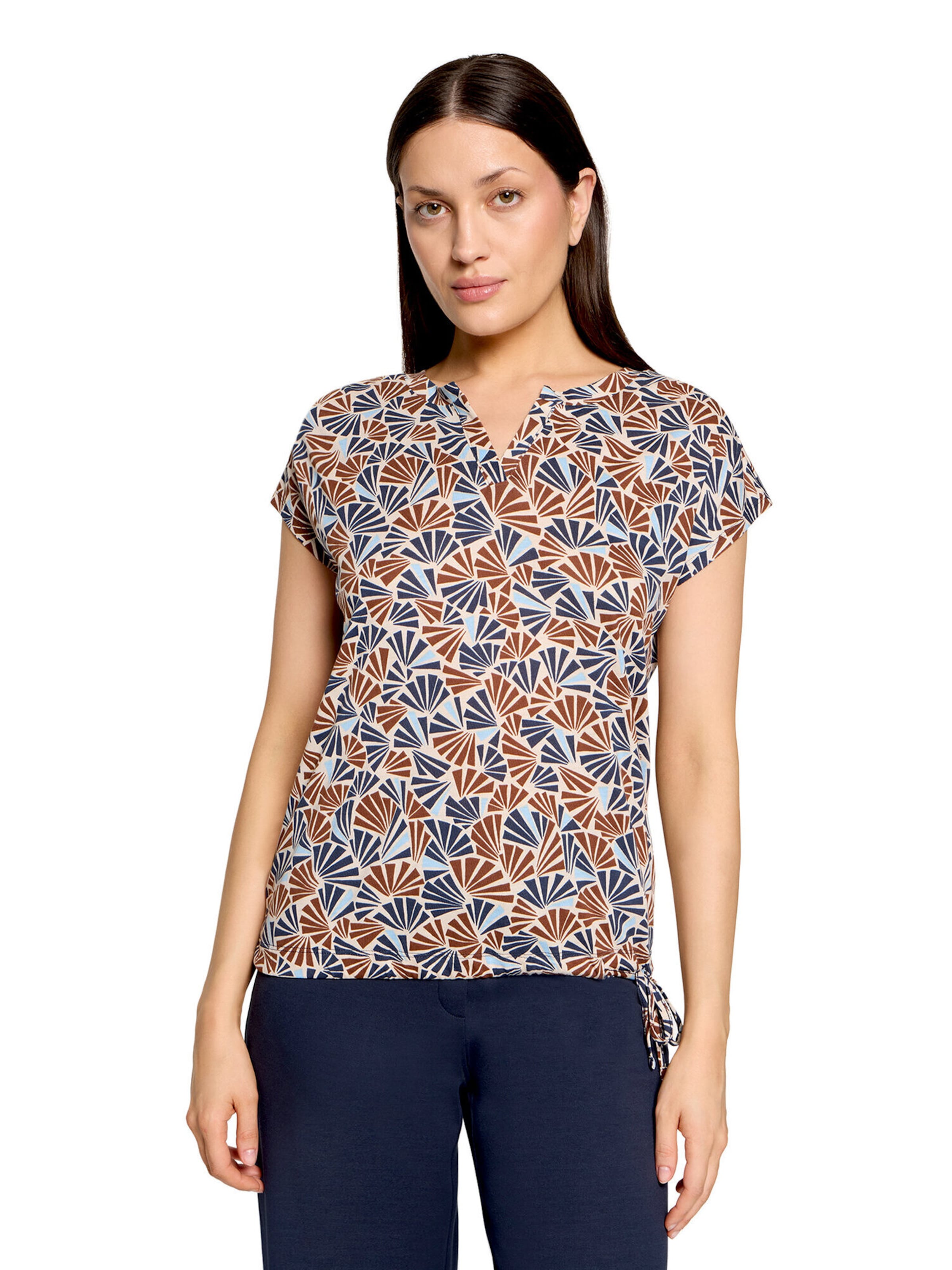 T-shirt Betty & Co en beige : devant