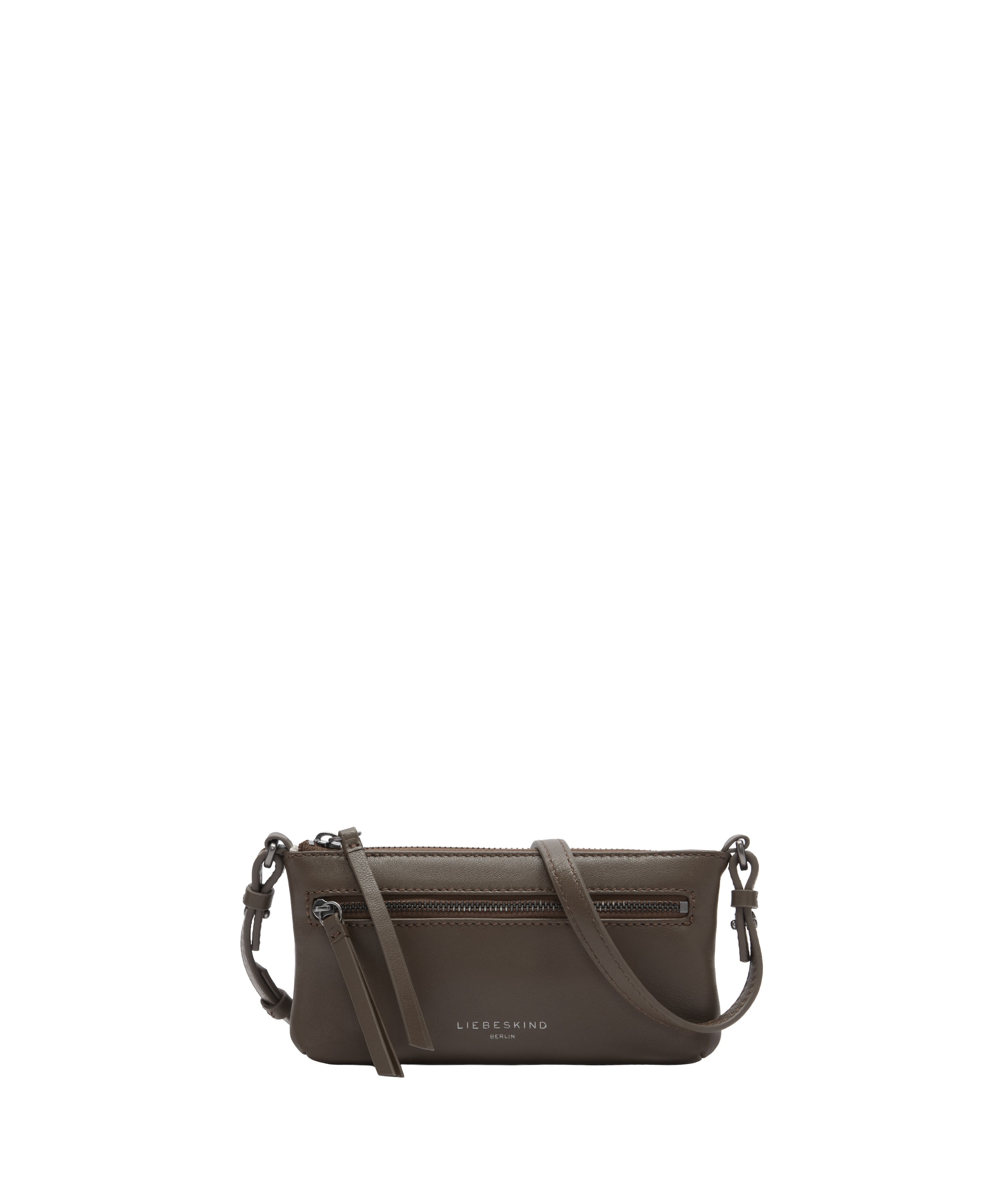 Liebeskind Berlin Crossbody bag in Brown: front