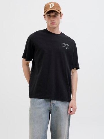 JACK & JONES Shirt 'JJEURBAN EDGE STUDIO' in Black
