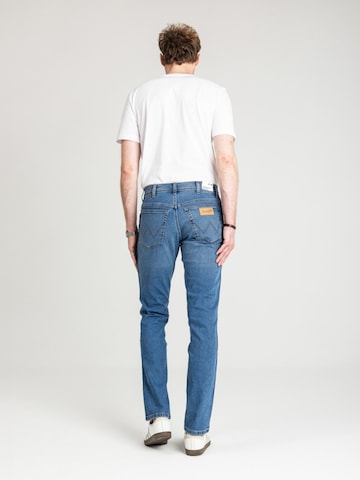 Slimfit Jeans 'TEXAS SLIM THE MARVERICK 112330696' di WRANGLER in blu
