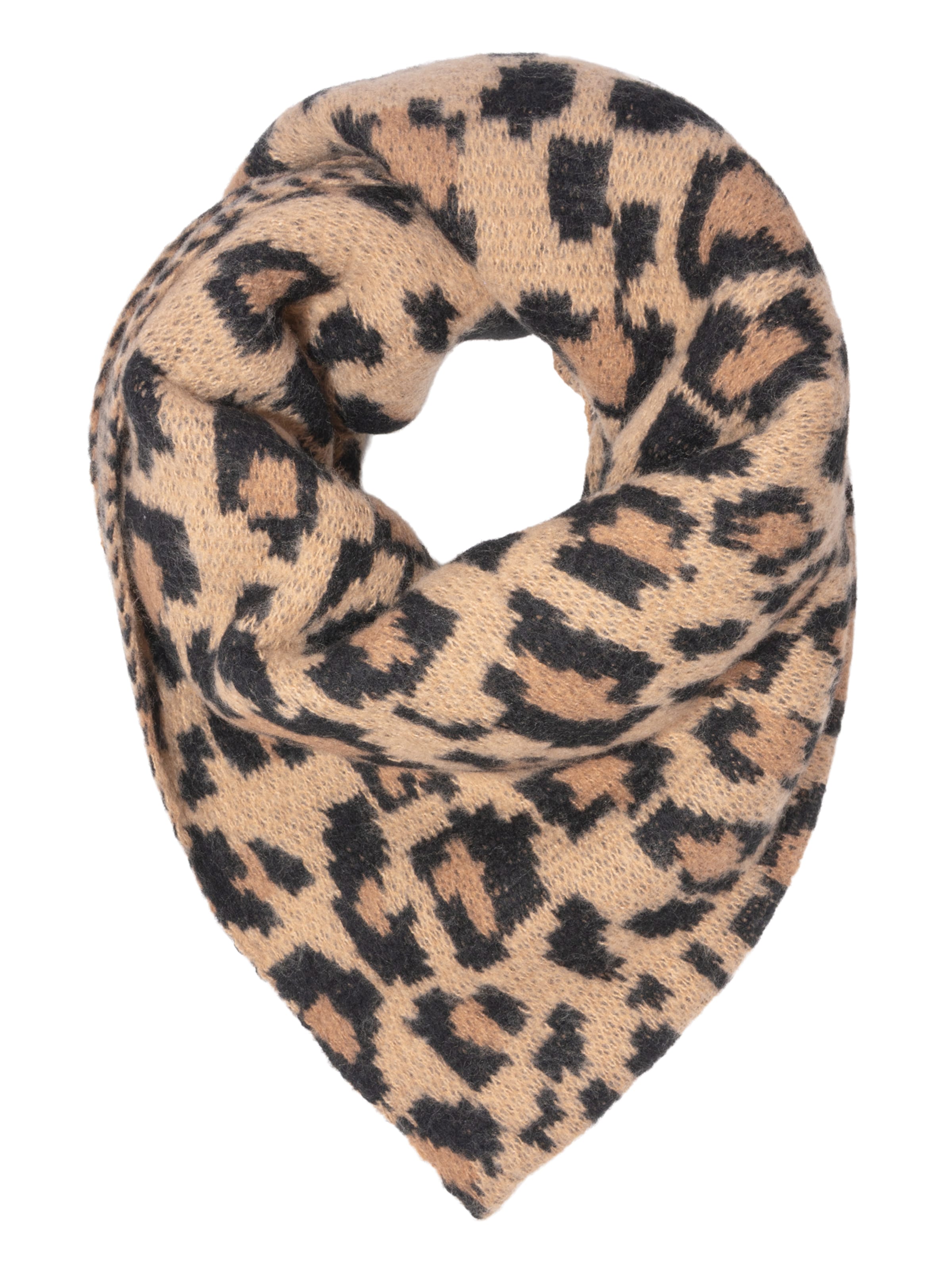 Seasons of April Scarf ' MONA' in Brown: front