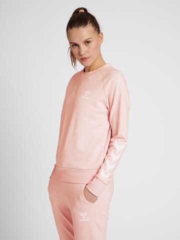 Hummel Sweatshirt 'Noni 2.0' in Pink: front