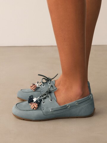 Next Mocassins 'Forever Comfort' in Blauw