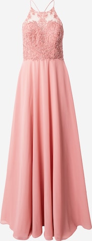 Laona Evening Dress in Pink: front