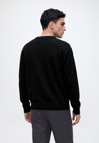 GAP Свитшот 'ATHLETIC INTARSIA' в Черный