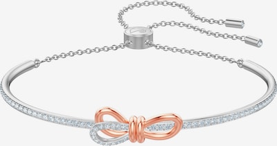 Swarovski Armbånd 'Lifelong Bow' i roségull / sølv / gjennomsiktig, Produktvisning
