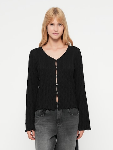 ONLY - Casaco de malha 'ONLELLA' em preto: frente