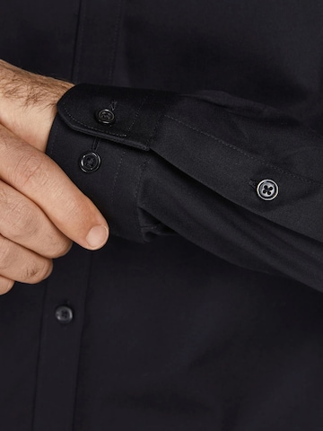 JACK & JONES Slim Fit Skjorte '12201905' i sort