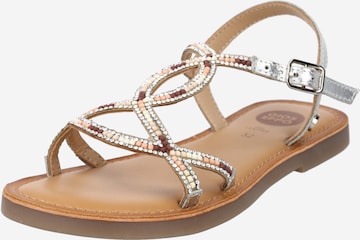 GIOSEPPO Sandals 'DELAND' in Silver: front