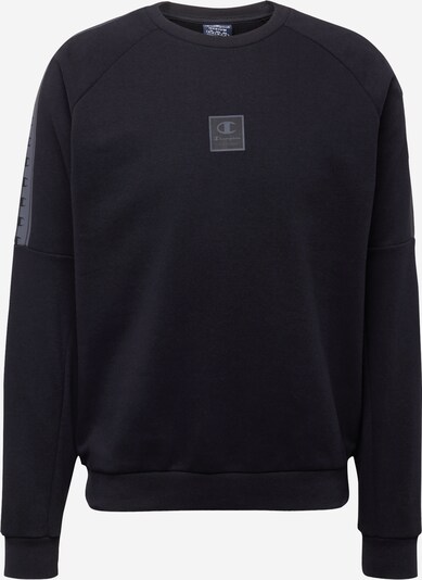 Champion Authentic Athletic Apparel Sweat de sport en gris basalte / noir, Vue avec produit