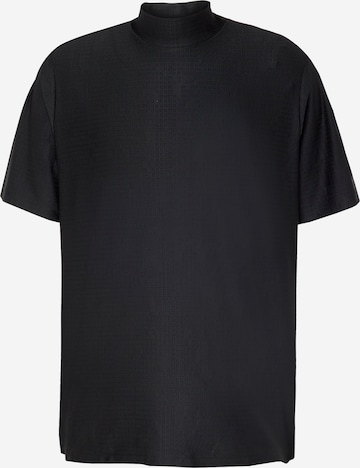 ADIDAS GOLF Функциональная футболка в Черный: спереди