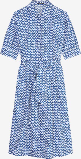 Marc O'Polo Blusenkleid in blau / weiß, Produktansicht